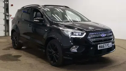 Used Ford Kuga ST-Line X 150 HP (110 kW) 2017 Black SUV