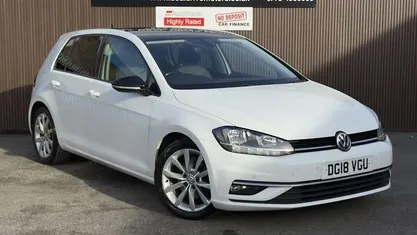 Used VW Golf VII GT 116 HP (85 kW) 2018 White Hatchback