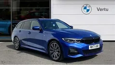Blue Used 2021 BMW 320 M Sport Estate | £20,990 (Fair price)