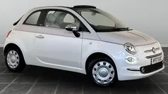 White Used 2017 Fiat 500C S Cabriolet | £7,395 (Fair price)
