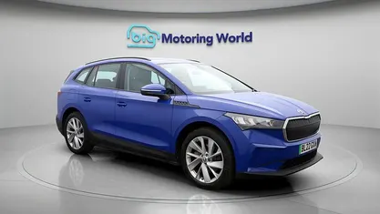 Used Skoda Enyaq iV ecoSuite 150 kW (204 HP) 2022 Blue SUV