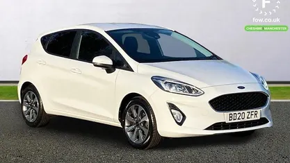 Used Ford Fiesta Trend 95 HP (69 kW) 2020 White Hatchback