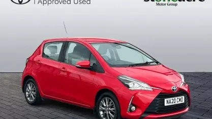 Used Toyota Yaris 111 HP (81 kW) 2020 Red Hatchback