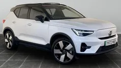 White Used 2022 Volvo XC40 Ultimate SUV | £25,995 (Fair price)