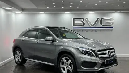 Used Mercedes GLA220 AMG line 170 HP (125 kW) 2015 Grey SUV