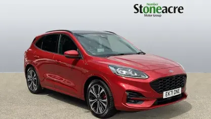 Used Ford Kuga ST-Line X 120 HP (88 kW) 2021 Red SUV