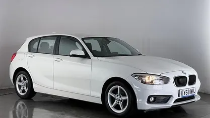 Used BMW 118 136 HP (100 kW) 2018 White Hatchback