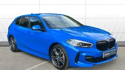 Used BMW 118 M Sport 136 HP (100 kW) 2024 Blue Hatchback