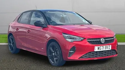 Used Vauxhall Corsa 75 HP (55 kW) 2021 Red Hatchback