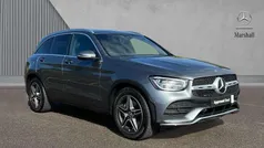 Grey Used 2019 Mercedes GLC300e AMG line SUV | £23,690 (Fair price)