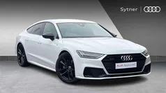 White Used 2022 Audi A7 Black Edition Hatchback | £34,500 (Fair price)