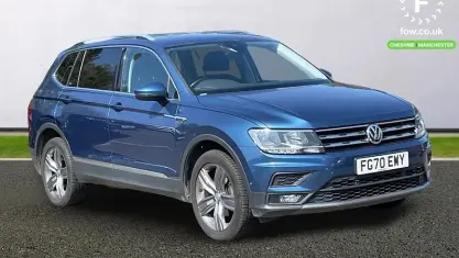 Used VW Tiguan Allspace Match 150 HP (110 kW) 2020 Blue SUV