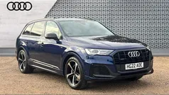 Blue Used 2022 Audi Q7 Black Edition SUV | £41,451 (Fair price)
