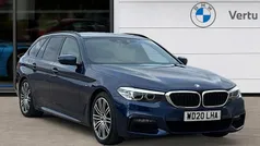 Blue Used 2020 BMW 540 M Sport Estate | £31,939 (Fair price)