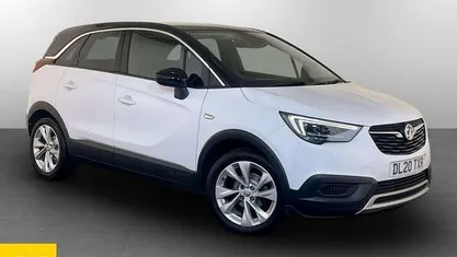 White Used 2020 Vauxhall Crossland X Business Edition SUV | £8,395 (Fair price)