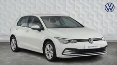 White Used 2022 VW Golf VIII Life Hatchback | £16,700 (Fair price)