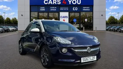 Used Vauxhall Adam Slam 101 HP (74 kW) 2017 Blue Hatchback