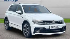 White Used 2018 VW Tiguan R-line SUV | £22,790 (Fair price)