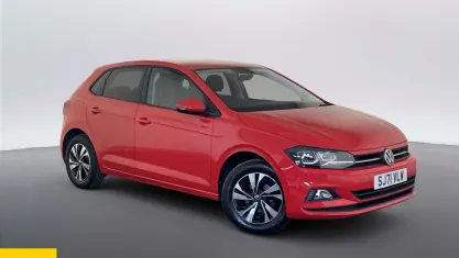 Used VW Polo Match 95 HP (69 kW) 2021 Red Hatchback