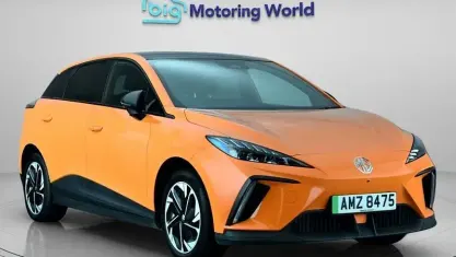 Used MG MG4 EV Trophy 150 kW (204 HP) 2023 Orange Hatchback