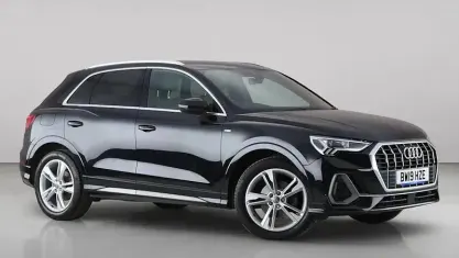 Used Audi Q3 S-Line 150 HP (110 kW) 2019 Black SUV