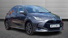 Grey Used 2023 Toyota Yaris Hybrid Design Hatchback | £17,100 (Fair price)