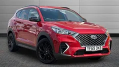 Red Used 2019 Hyundai Tucson N Line SUV | £18,350 (Fair price)