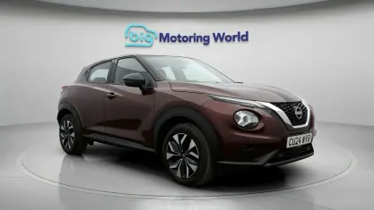 Used Nissan Juke Acenta 114 HP (83 kW) 2023 Red SUV