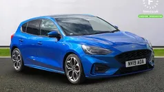 Blue Used 2019 Ford Focus ST-Line X Hatchback | £14,699 (Fair price)