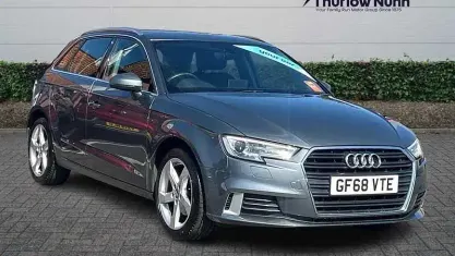 Used Audi A3 Sportback Sport 150 HP (110 kW) 2018 Grey Hatchback