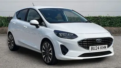 Used Ford Fiesta Titanium X 125 HP (91 kW) 2024 White Hatchback
