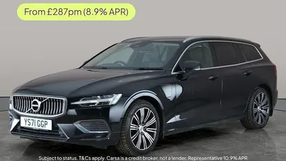 Black Used 2021 Volvo V60 Inscription Estate | £17,075 (Fair price)
