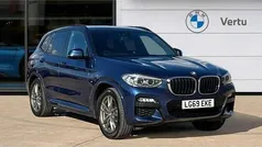 Blue Used 2019 BMW X3 M Sport SUV | £24,495 (Fair price)