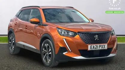 Used Peugeot 2008 Allure 110 HP (80 kW) 2021 Orange SUV