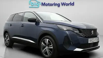 Used Peugeot 5008 Allure 131 HP (96 kW) 2022 Blue SUV
