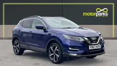 Blue Used 2017 Nissan Qashqai 360º SUV | £9,750 (Fair price)