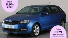 Blue Used 2018 Skoda Rapid SE Hatchback | £10,843 (Fair price)