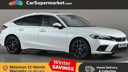 White Used 2024 Honda Civic Advance Hatchback | £26,497 (Fair price)