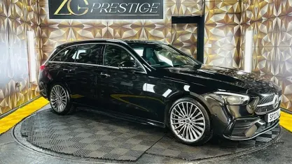 Used Mercedes C220 AMG Line Premium 200 HP (147 kW) 2022 Black Estate