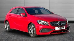 Jupiter red Used 2018 Mercedes A180 AMG Line Premium Hatchback | £13,451 (Fair price)