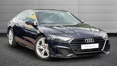 Firmament blue Used 2021 Audi A7 S-Line Hatchback | £29,970 (Fair price)