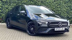 Black Used 2023 Mercedes CLA250e AMG Line Premium Plus Sedan | £26,299 (Fair price)