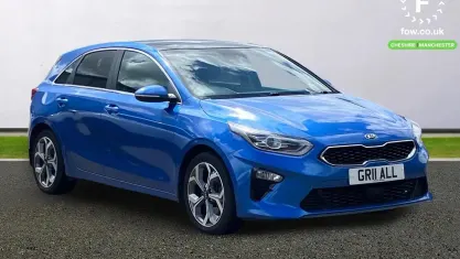 Gebraucht Kia Ceed First Edition 140 PS (102 kW) 2019 Blau Kleinwagen