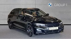 Black Used 2021 BMW 330e M Sport Estate | £23,495 (Fair price)