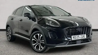 Used Ford Puma Titanium 125 HP (91 kW) 2025 Black SUV