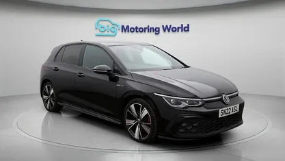 Used VW Golf VIII GTD 200 HP (147 kW) 2022 Black Hatchback
