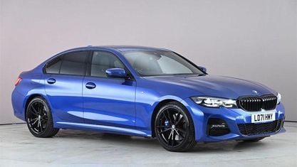 Used BMW 320 M Sport 184 HP (135 kW) 2021 Blue Sedan