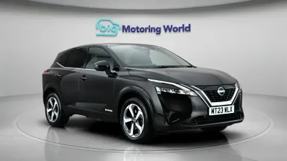 Used Nissan Qashqai N-Connecta 190 HP (139 kW) 2023 Black SUV