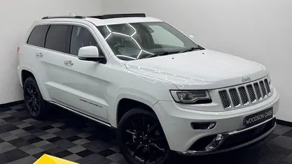 White Used 2015 Jeep Grand Cherokee Summit SUV | £13,350 (Fair price)