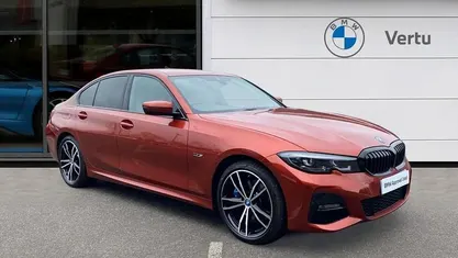 Used BMW 330e M Sport 292 HP (214 kW) 2021 Orange Sedan